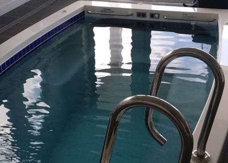 SwimEx pool in artistic setting